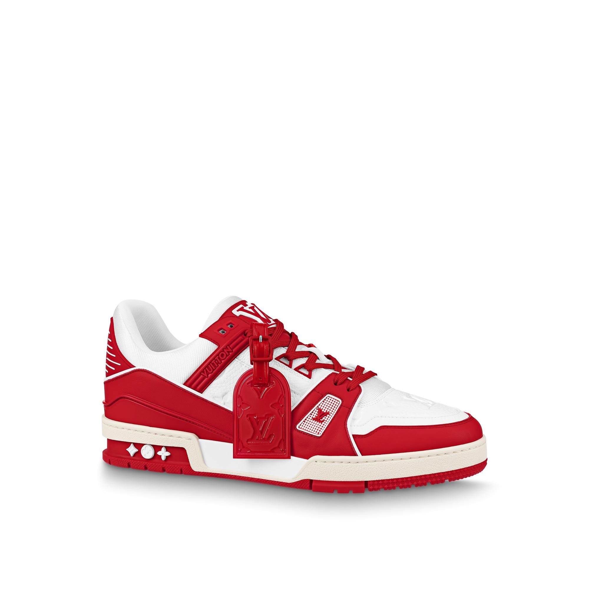 red shoes trainers