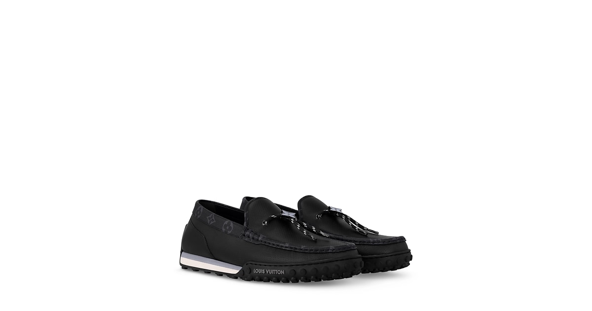 Louis Vuitton Monogram Eclipse Racer Mocassin Loafer LV Driver Mocassin - Shoes | LOUIS VUITTON main image 4