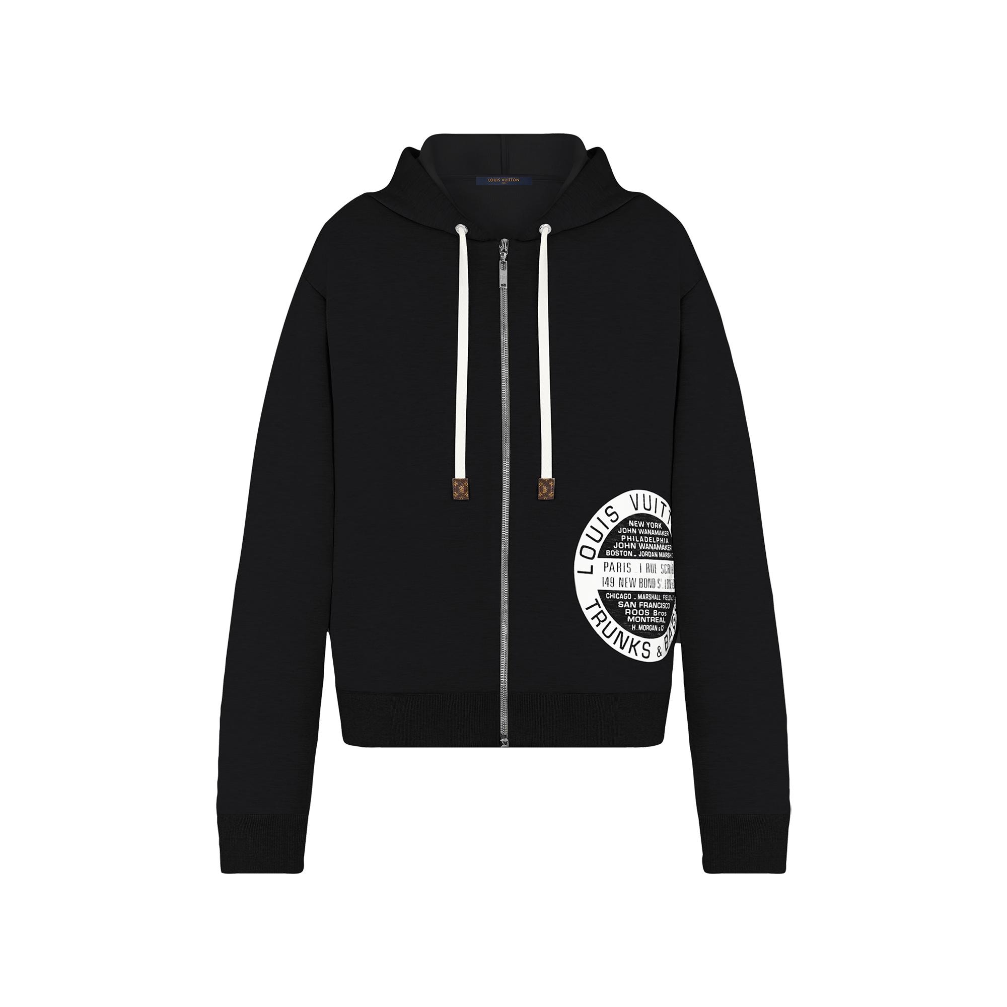 louis vuitton zip up hoodie