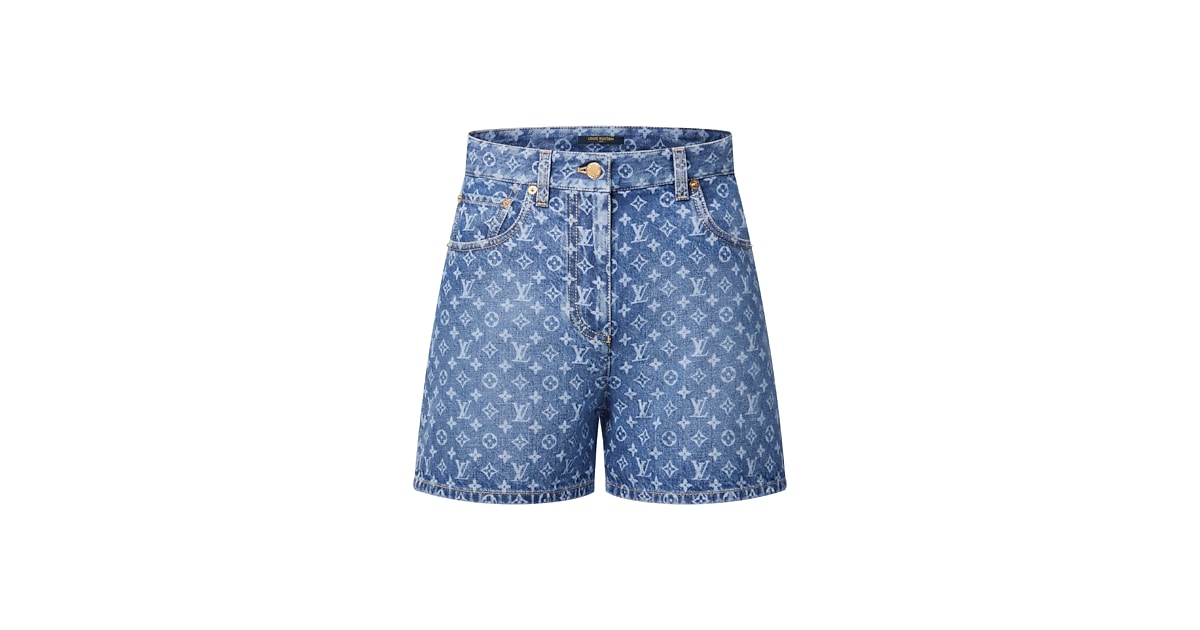 Monogram Denim Shorts - Ready-to-Wear 1AHEOC | LOUIS VUITTON