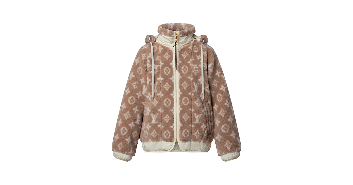 Monogram Fleece Hooded Jacket - Ready-to-Wear | LOUIS VUITTON