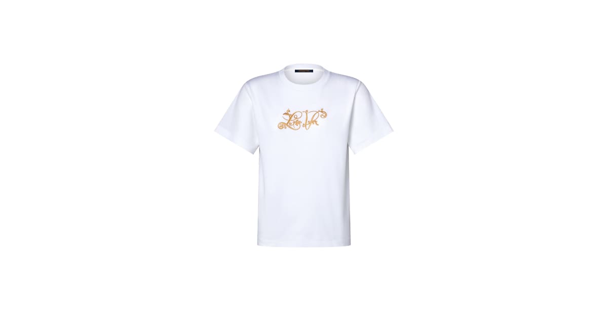 Signature Embroidery T-Shirt - Ready-to-Wear | LOUIS VUITTON