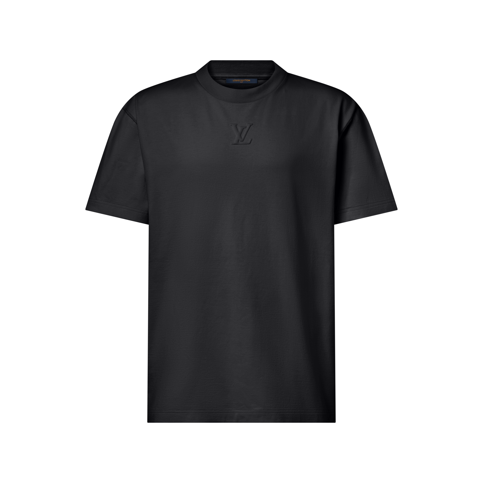 LOUIS VUITTON ブラック Tシャツ Sサイズ Embossed LV T-Shirt - New 