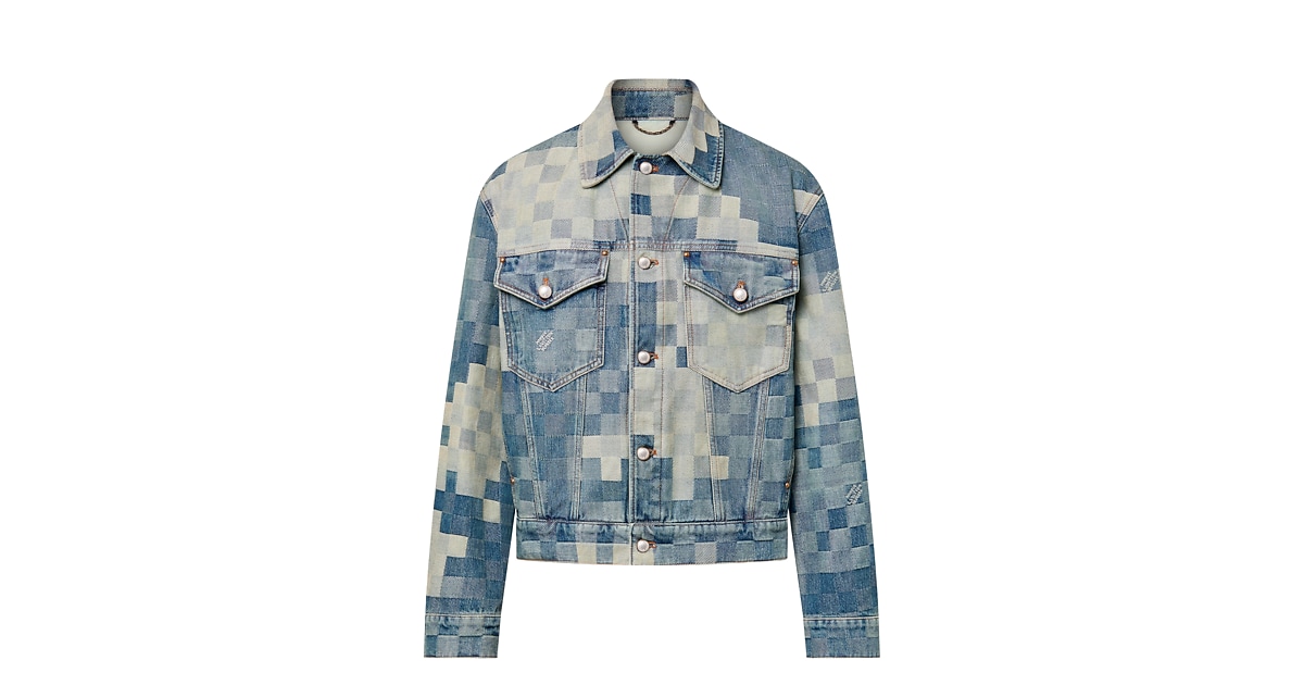 Damier Classic Denim Jacket Ready-to-Wear LOUIS VUITTON