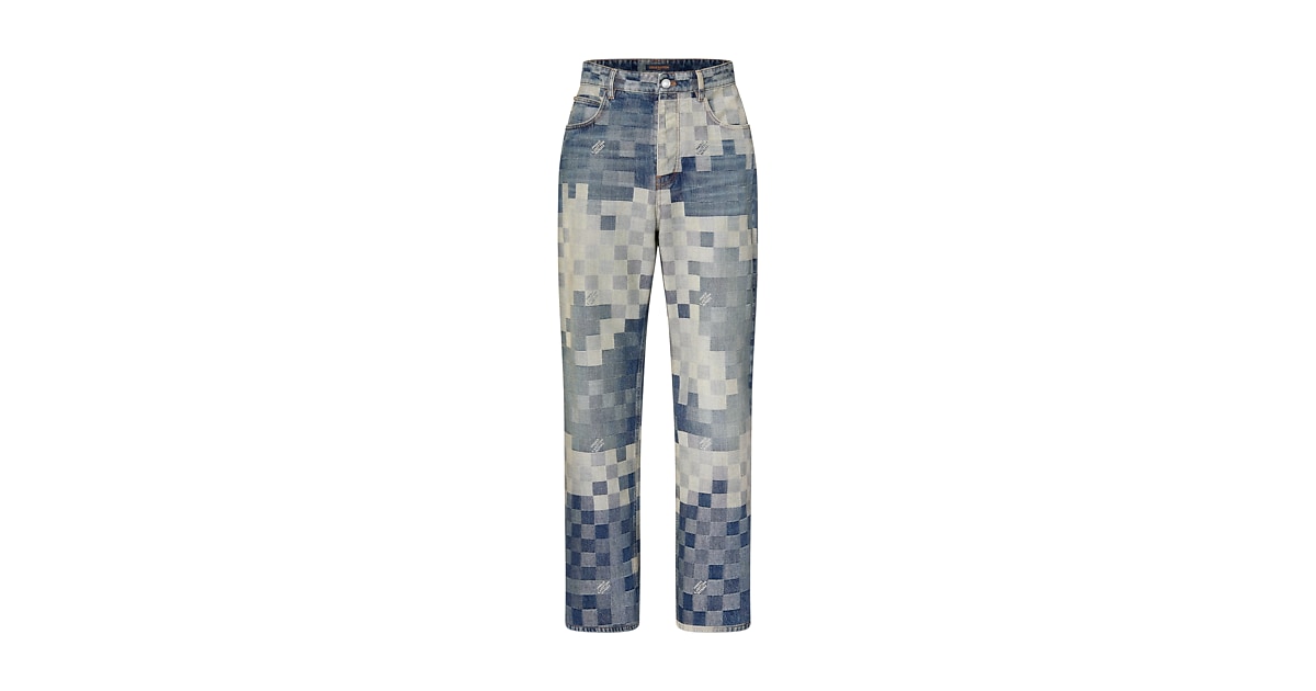 Products by Louis Vuitton: Damier Denim Skate Pants