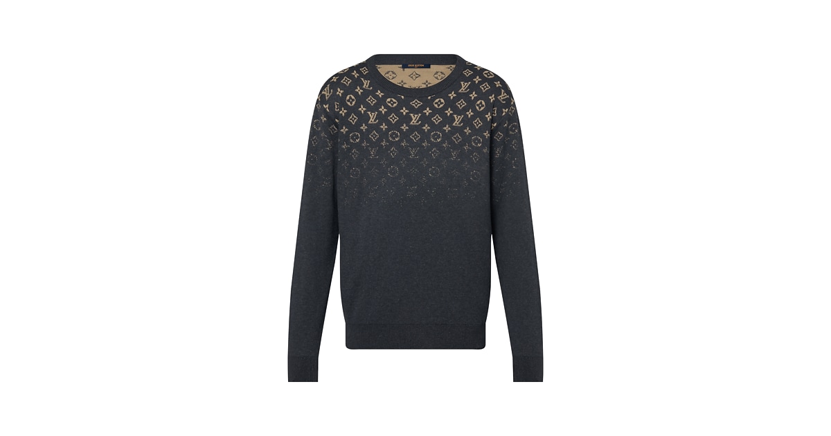Gradient Cotton Crewneck - Ramadan Gifts for Him 1AFYCZ | LOUIS 