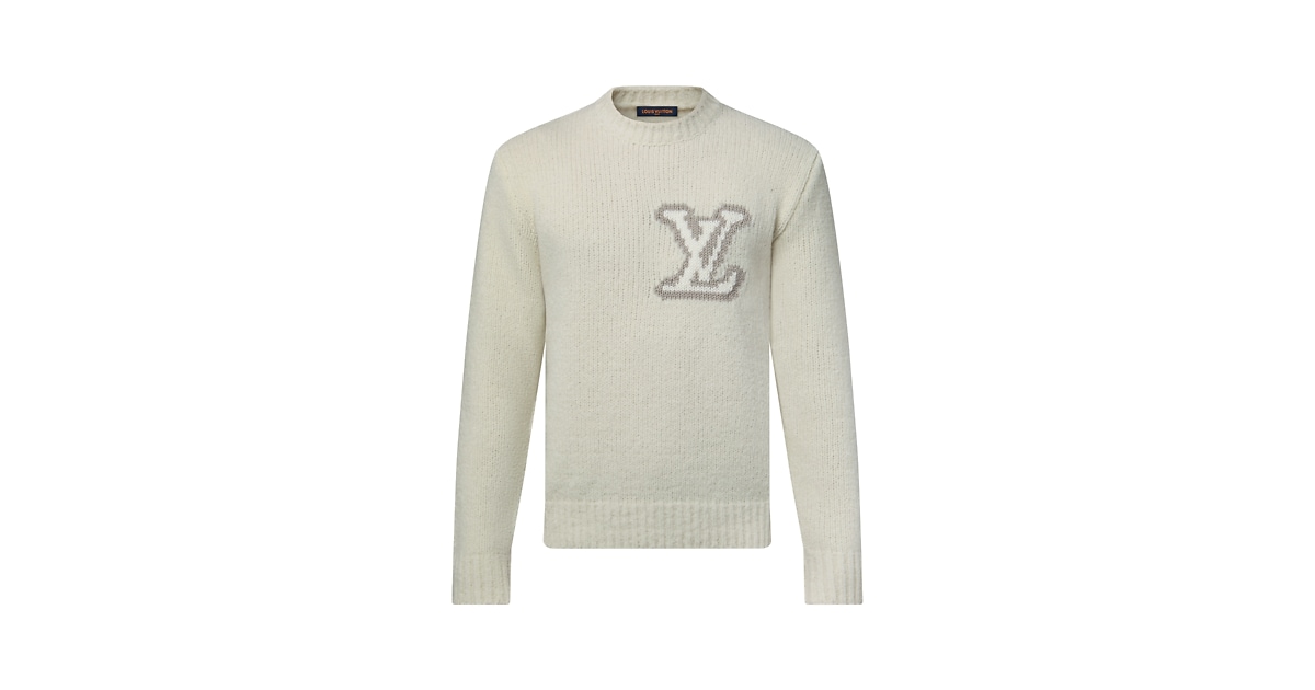 LV Intarsia Crewneck - Valentine