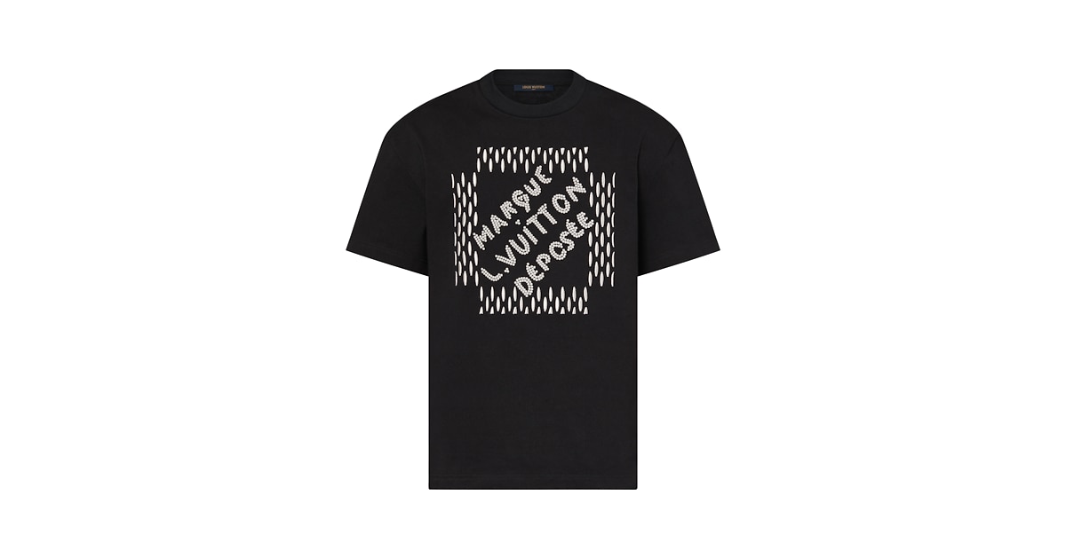 Embroidered Signature Cotton T-Shirt - Ready-to-Wear | LOUIS VUITTON