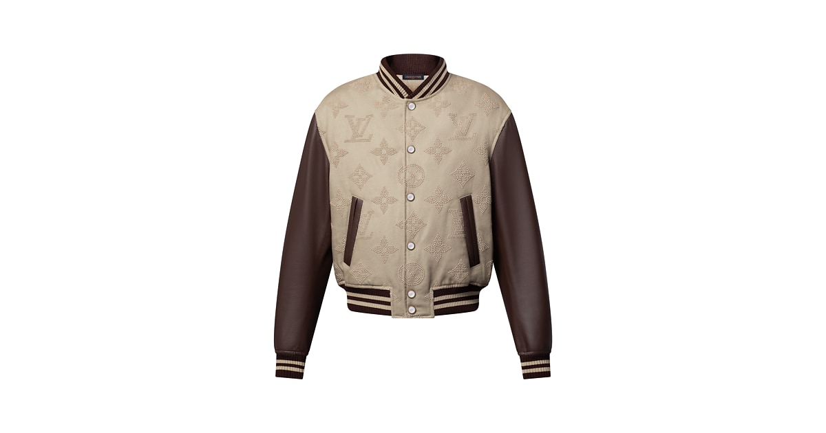 Monogram Embroidered Varsity Blouson - High-End Ready-to-Wear 