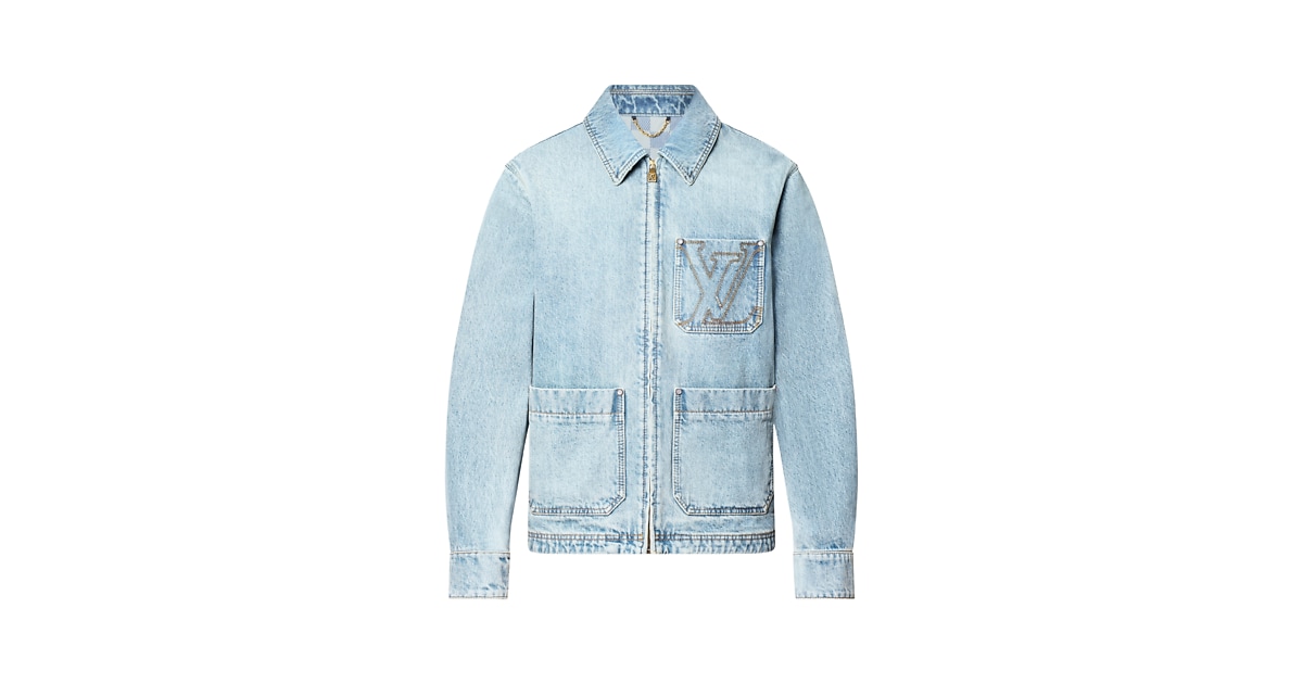 Workwear LV Denim Jacket - Ready-to-Wear 1AGTF8 | LOUIS VUITTON