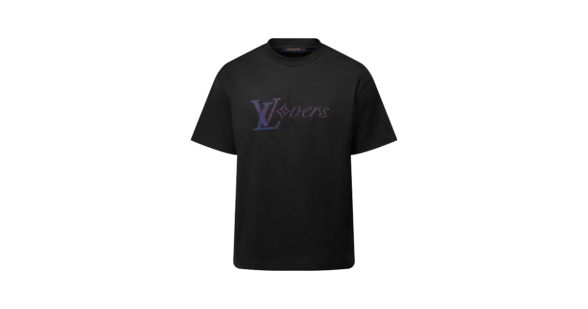 Iridescent LV Vers T-Shirt - Ready-to-Wear 1AGTSB | LOUIS VUITTON