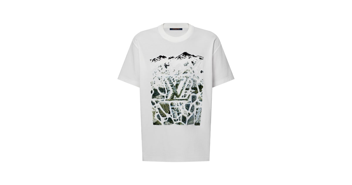 Velvet Jacquard Short-Sleeved T-Shirt - For Men | LOUIS VUITTON