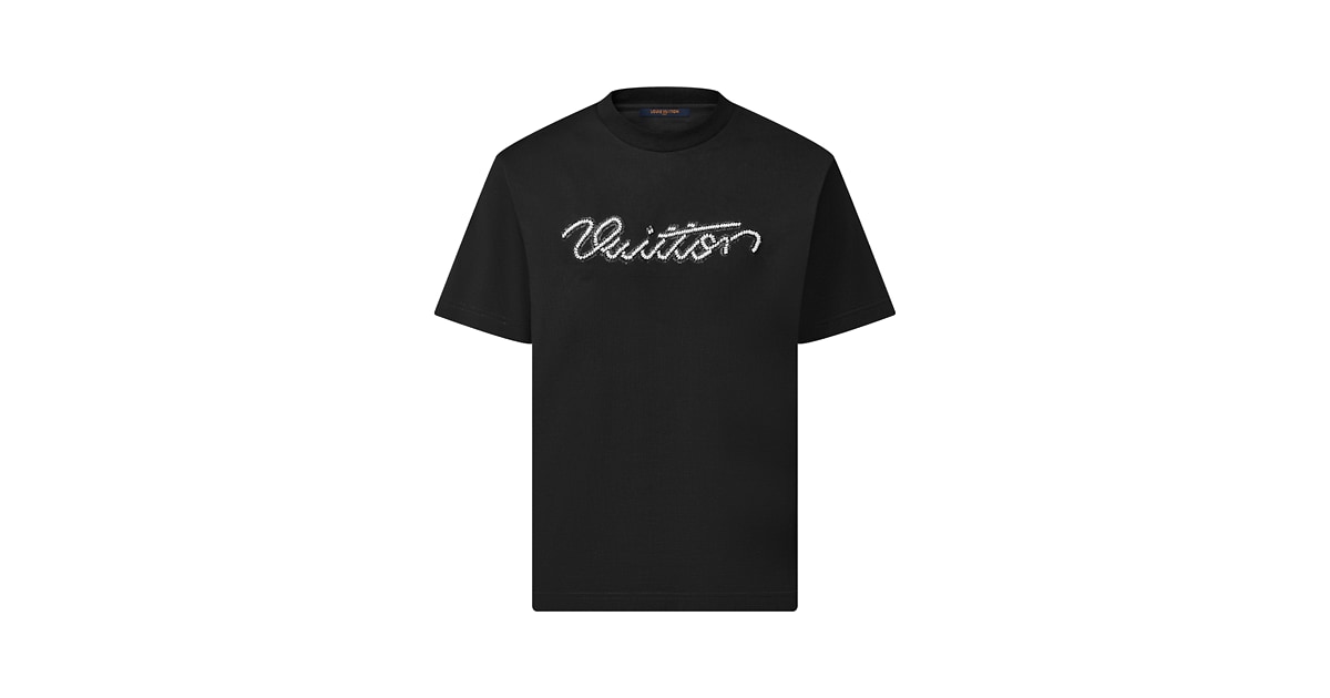 Embellished Signature Short-Sleeved T-Shirt - Ready-to-Wear 1AJCFG 