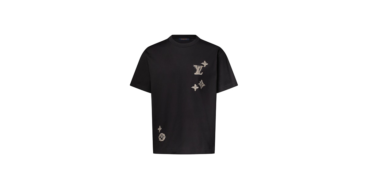 Embroidered Signature Short-Sleeved T-Shirt - Ready-to-Wear 1AK7G5 