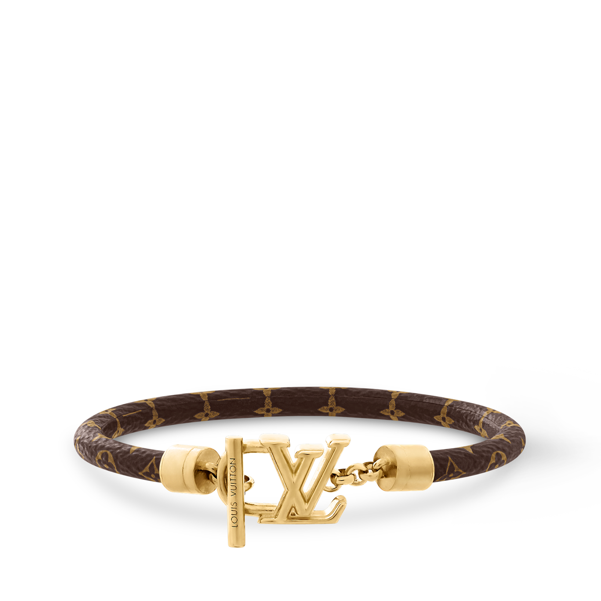 Louis Vuitton レザーブレスレット M6225 Louis Vuitton レザー 