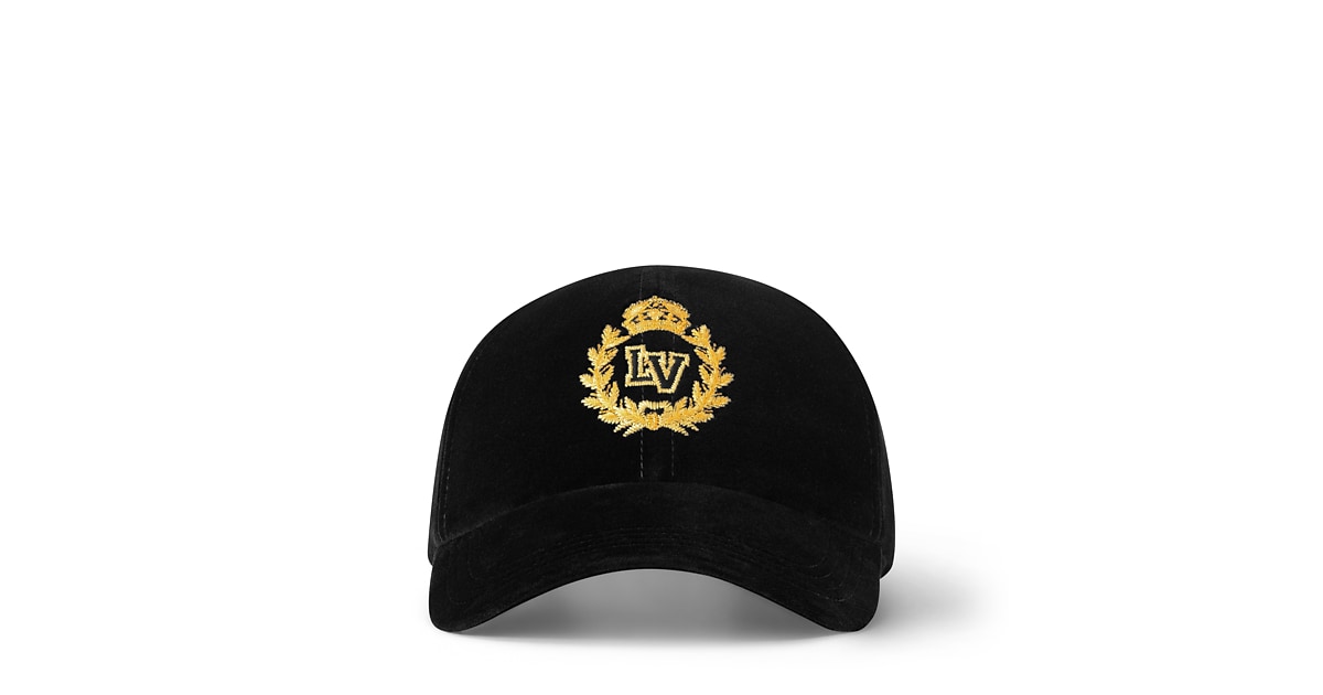 Louis Vuitton Navy Cap with Gold Buckle Accent LV Signature Cap S00 - Women - Accessories | LOUIS VUITTON ® main image 4