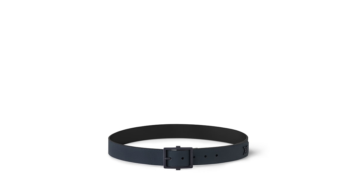 Louis Vuitton Belt LV Aerogram Ceinture Louis Vuitton Noire Buckle Ceinture Lv Noir  main image 3