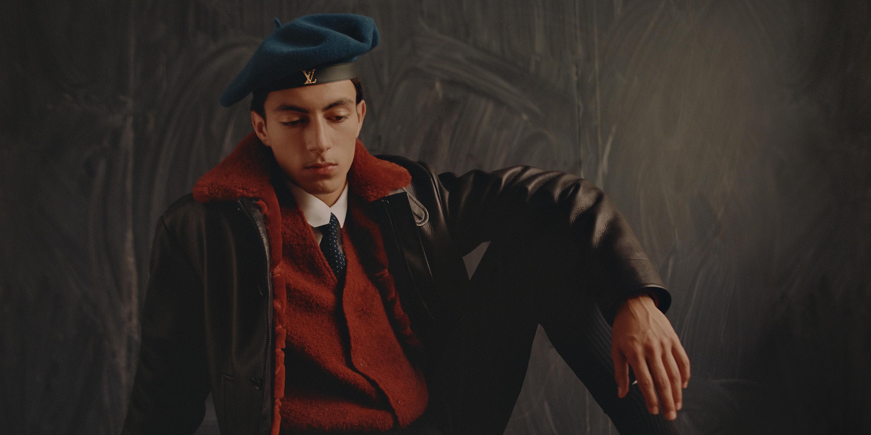 louis vuitton beret for gentlemen