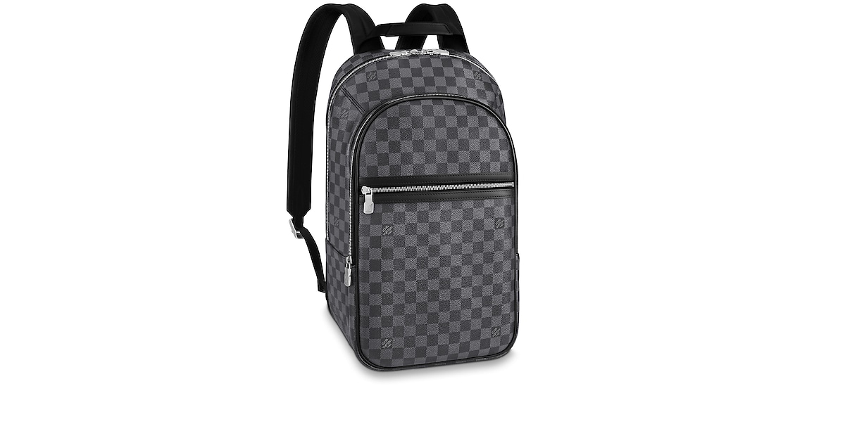michael backpack damier graphite canvas