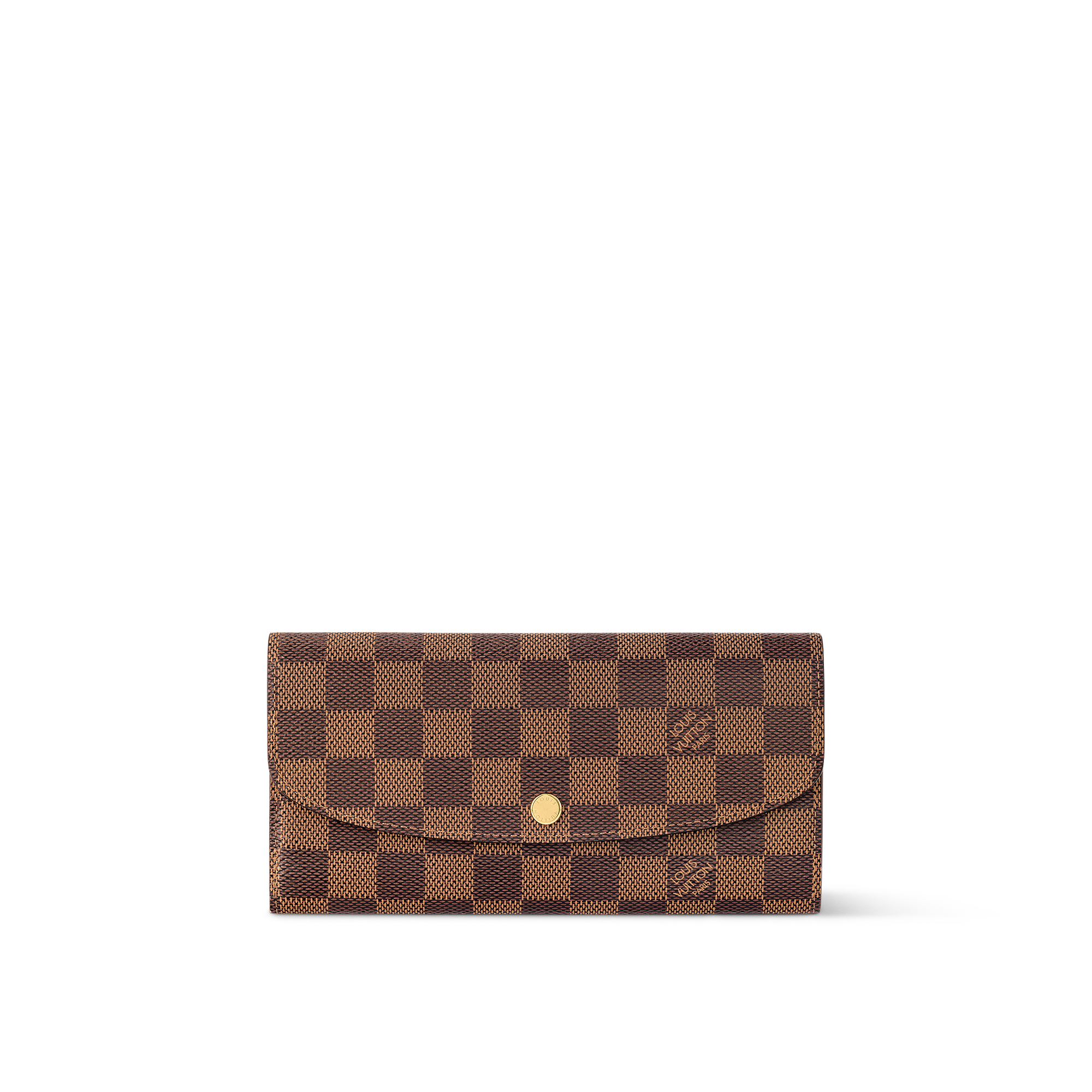 lv emilie wallet damier ebene