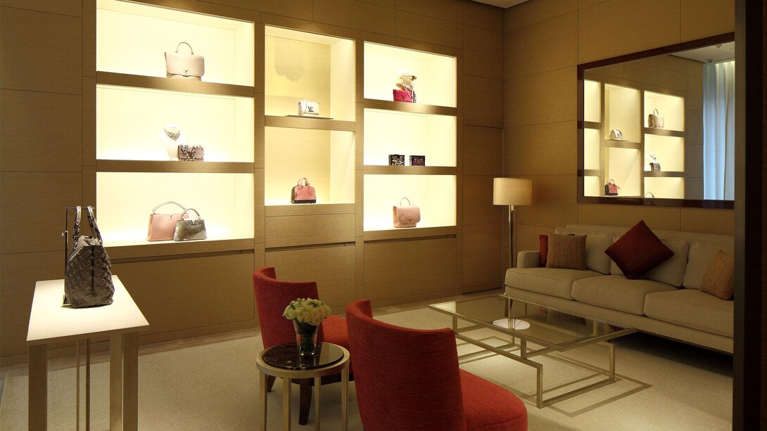 Louis Vuitton Riyadh Centria Mall Store in Riyadh, Saudi Arabia LOUIS