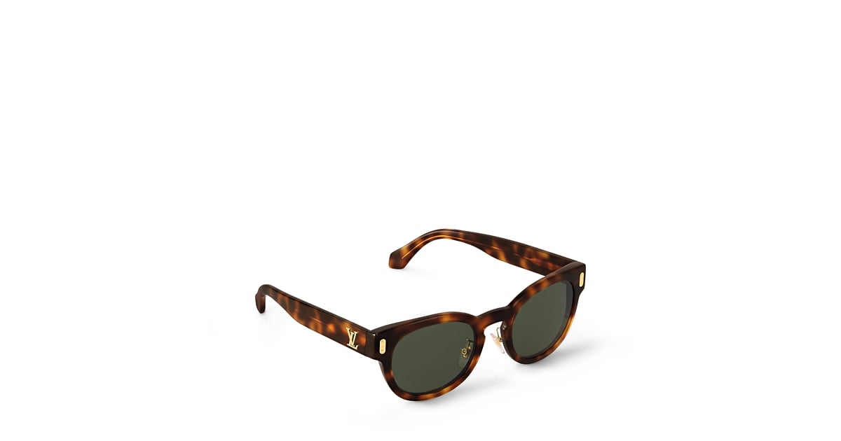 Louis Vuitton LV Confidence Round Sunglasses Eyewear Brown LV Confidence Round Sunglasses S00 - I love you day for him  main image 2