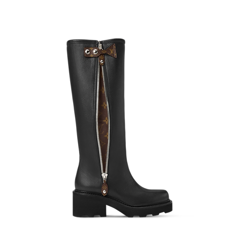 LV Beaubourg High Boot in Women's Shoes Boots and Ankle Boots collections by Louis Vuitton (Product zoom)