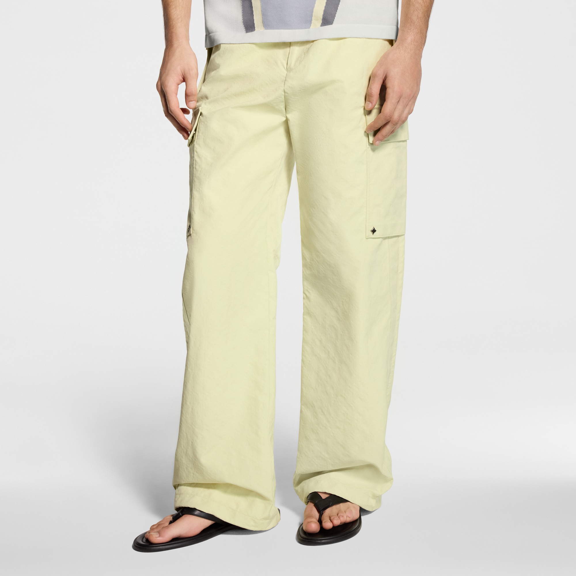 Monogram Nylon Cargo Pants - Ready-to-Wear 1AJR03 | LOUIS VUITTON