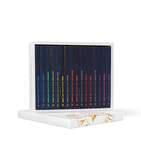 16 City Guide Box Set in Trunks, Travel and Home's Library City Guide collections by Louis Vuitton (Product zoom)
