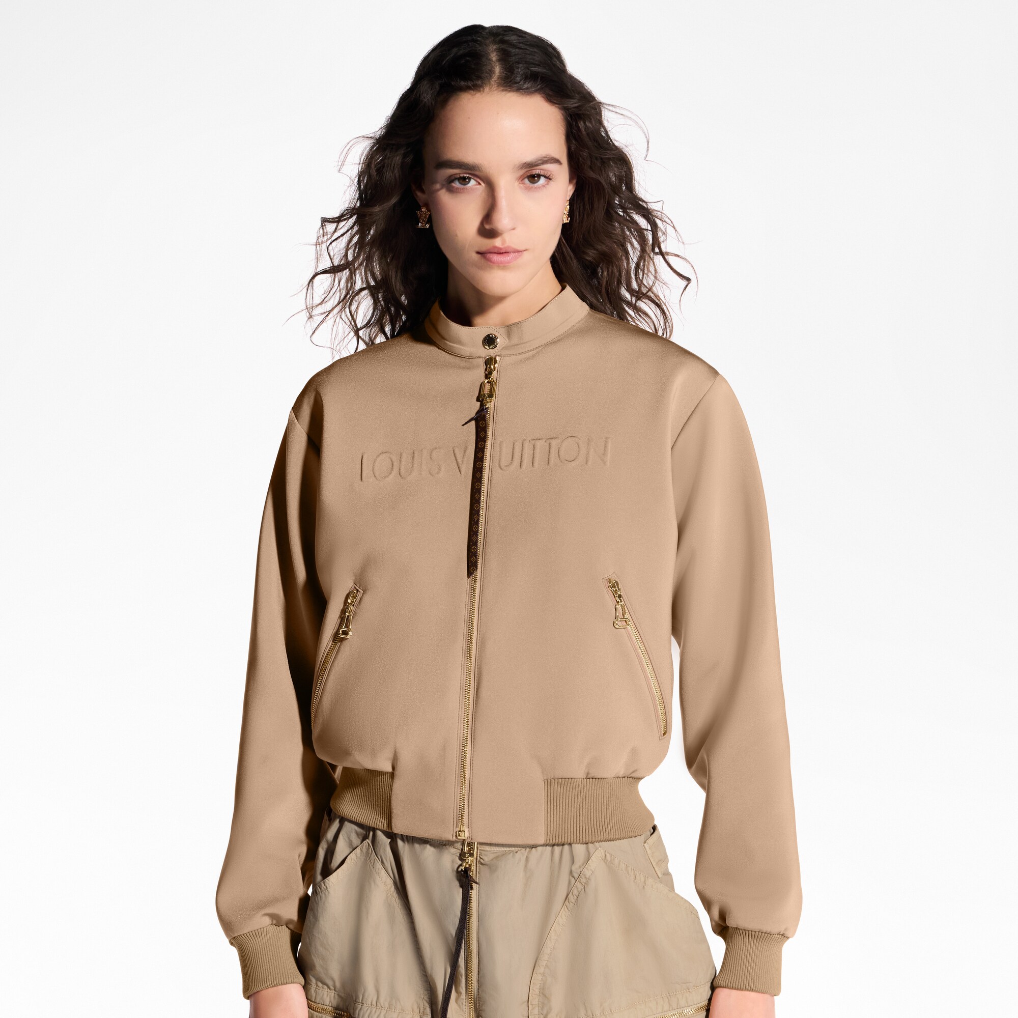 3D Louis Vuitton Bomber Jacket  in Women