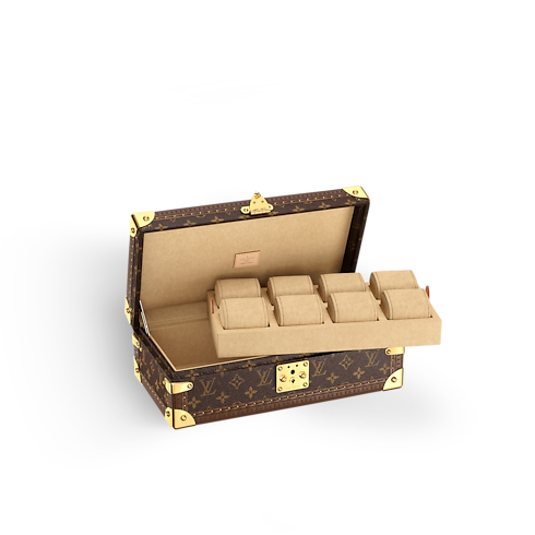 8 Watch Case Monogram Canvas in Les Extraordinaires's Hardsided Boxes collections by Louis Vuitton (Product zoom)