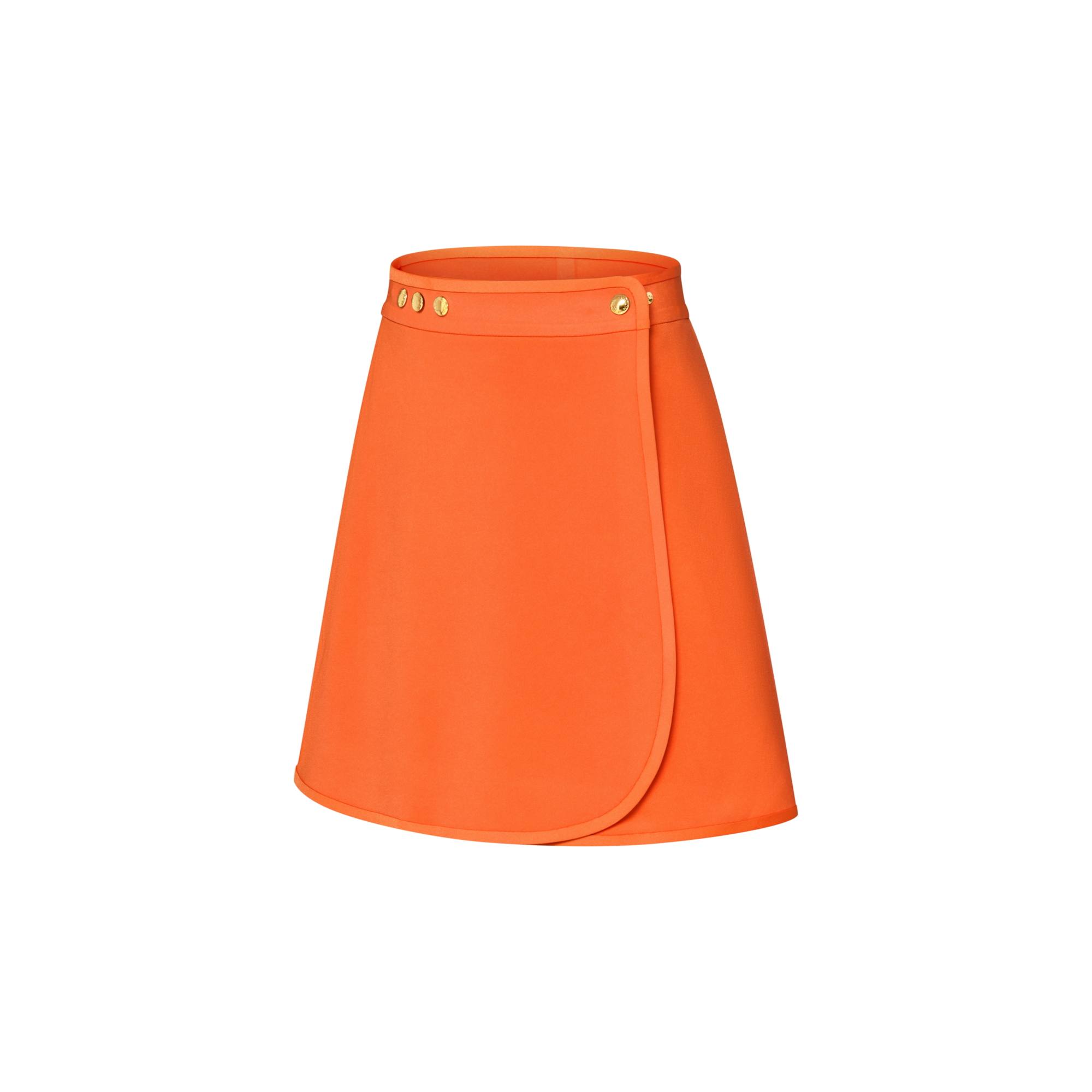 A-Line Mini Wrap Skirt  in Women