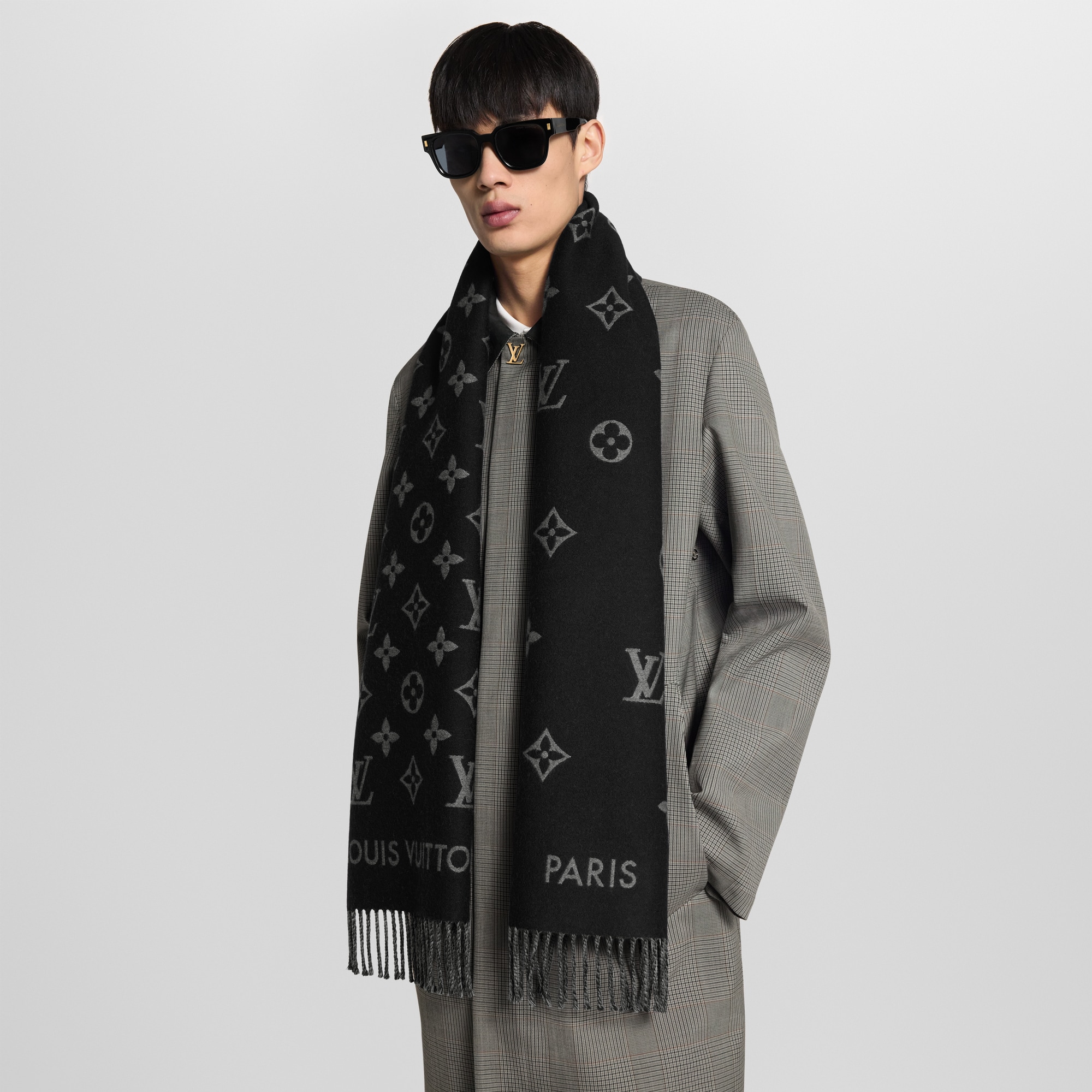 All About Monogram Scarf S00 in Men