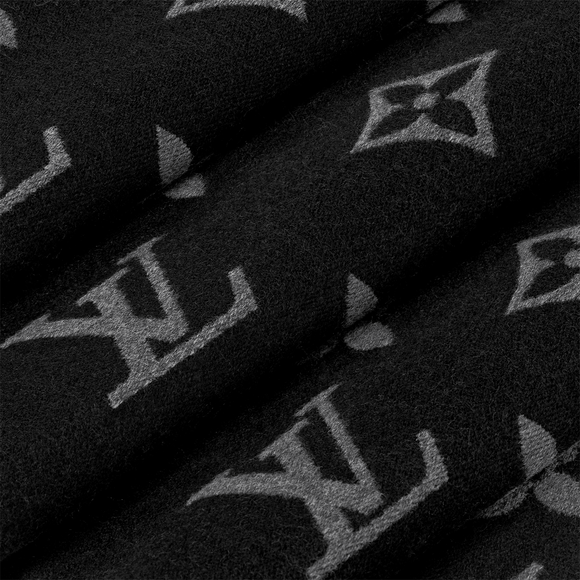 All About Monogram Scarf S00 in Men