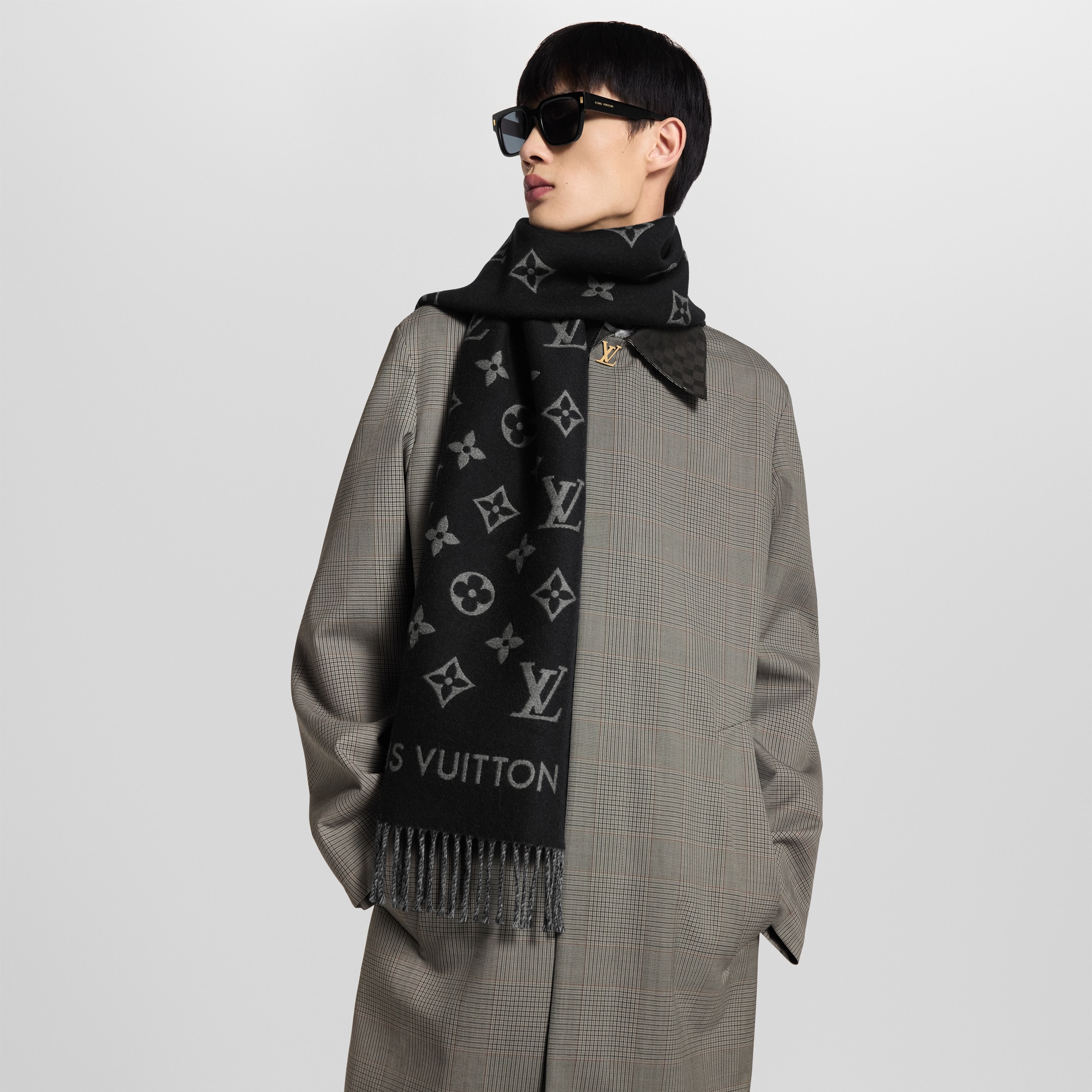 All About Monogram Scarf S00 in Men