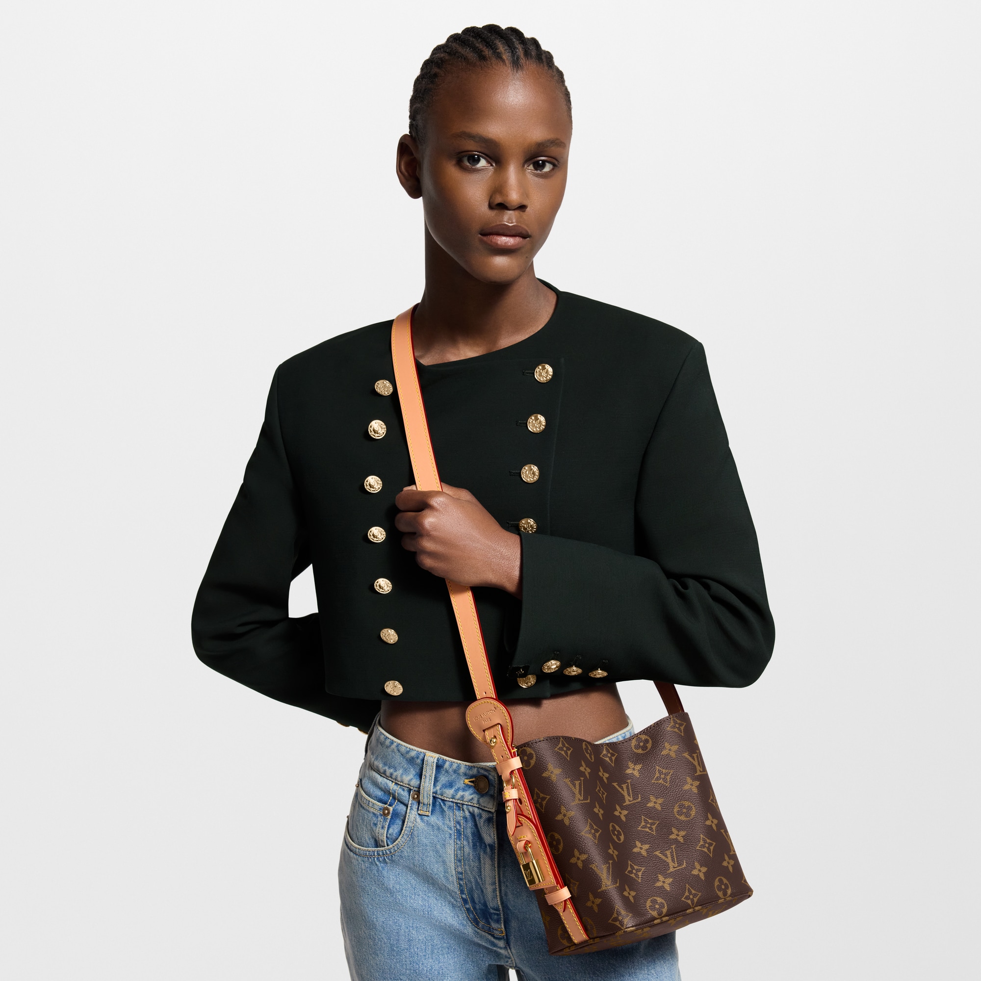 All In BB Monogram Canvas in Women