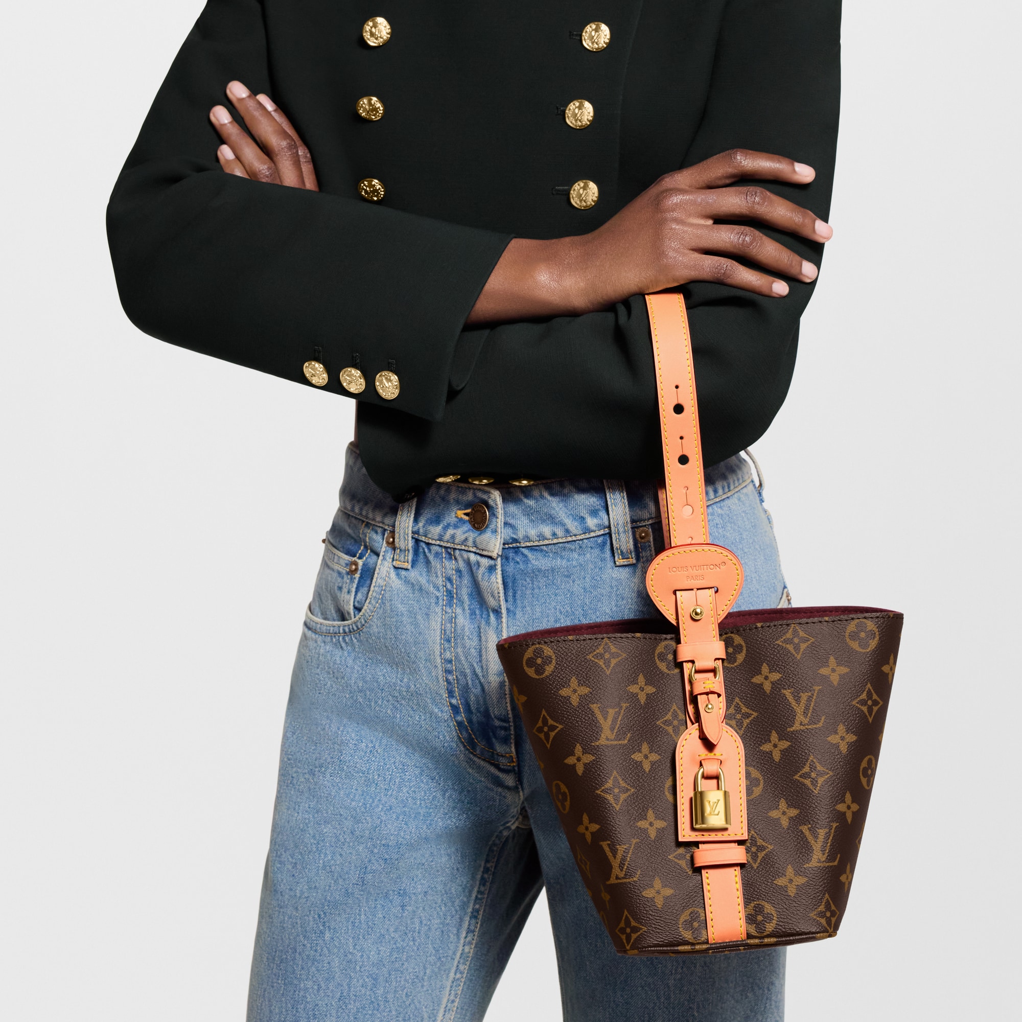 All In BB Monogram Canvas in Women