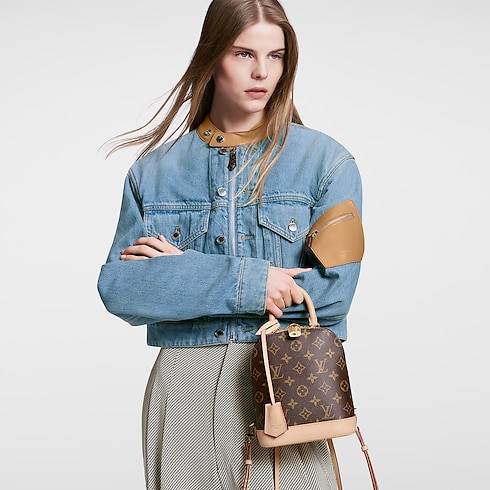 Alma Backpack Monogram Canvas in Women's Handbags Handbags collections by Louis Vuitton (Product zoom)