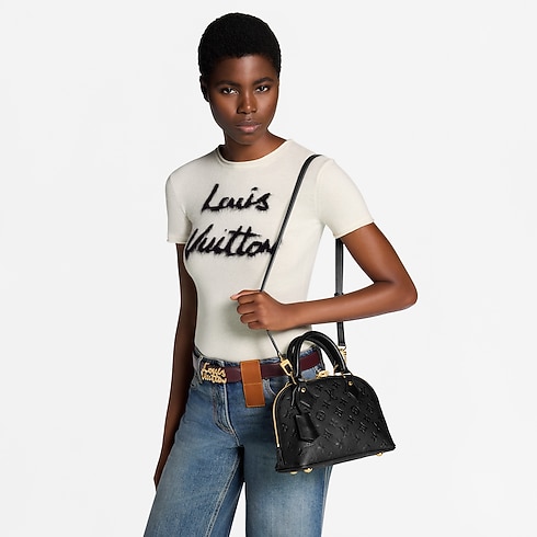 Alma BB Monogram Empreinte Leather in Bags and Small Leather Goods's Women Bags LV Icons collections by Louis Vuitton (Product zoom)