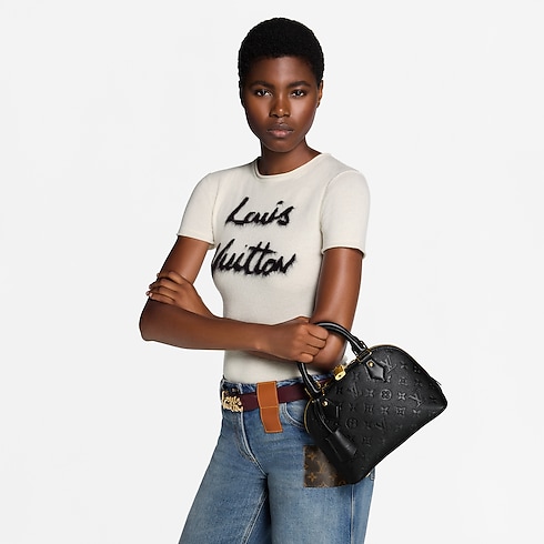 Alma BB Monogram Empreinte Leather in Bags and Small Leather Goods's Women Bags LV Icons collections by Louis Vuitton (Product zoom)