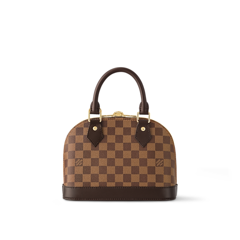 Alma BB Damier Ebene Canvas in Women's Handbags Handbags collections by Louis Vuitton (Product zoom)
