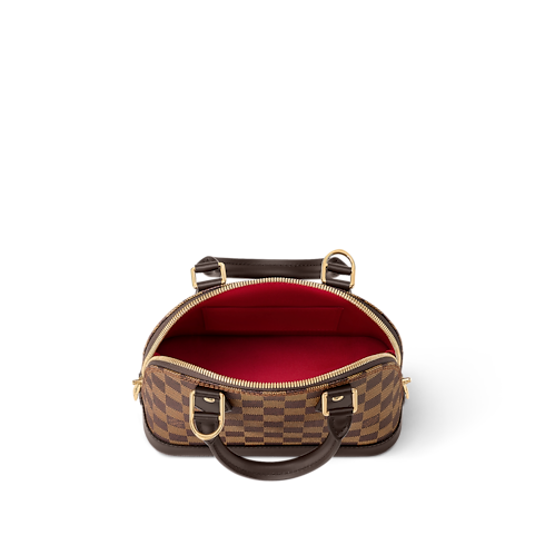 Alma BB Damier Ebene Canvas in Women's Handbags Handbags collections by Louis Vuitton (Product zoom)
