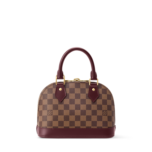 Alma BB Damier Ebene Canvas in Women's Handbags Handbags collections by Louis Vuitton (Product zoom)