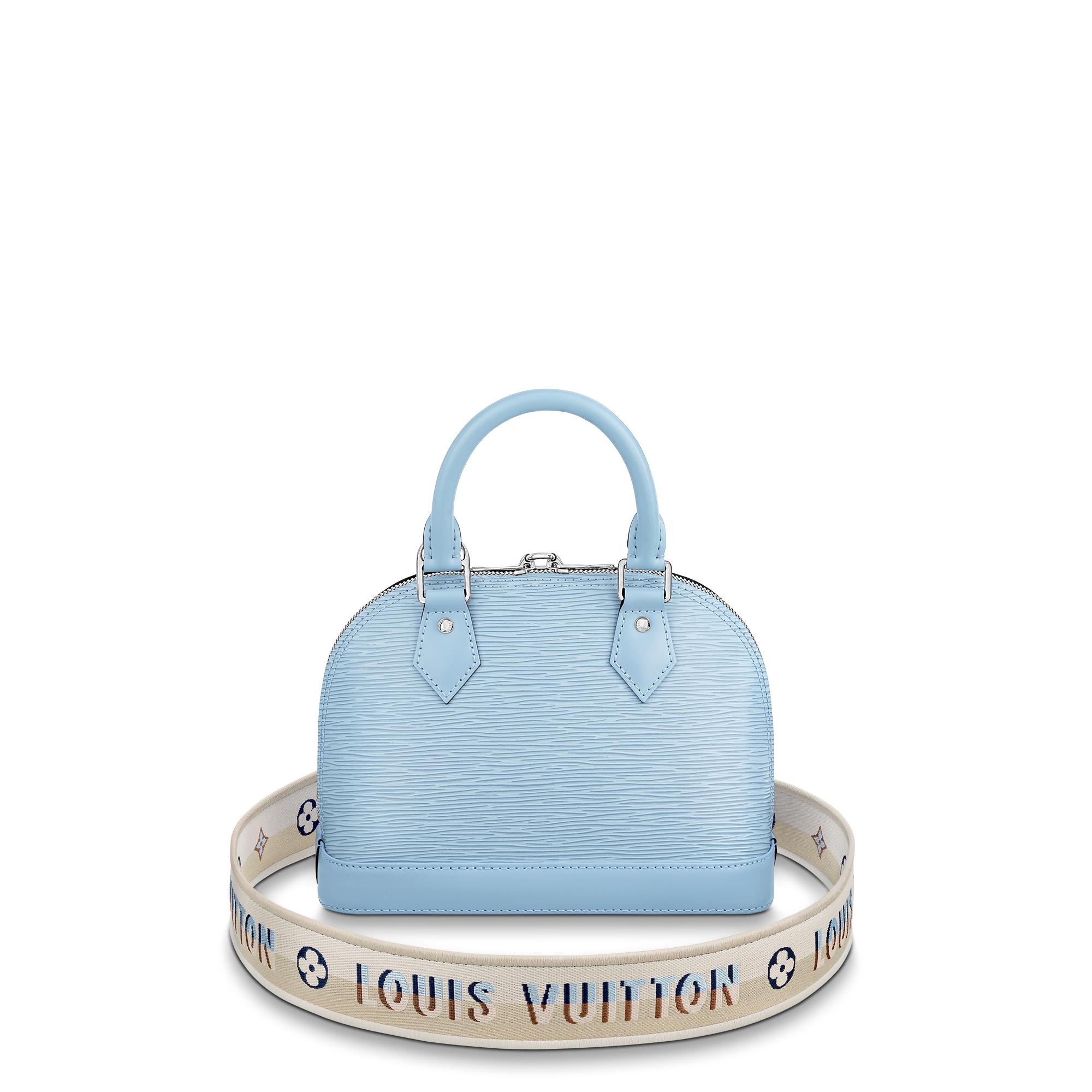 louis vuitton alma epi blue