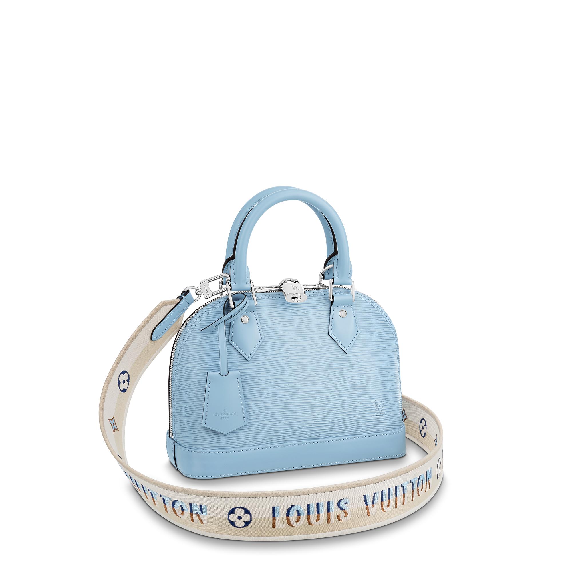 louis vuitton alma epi blue