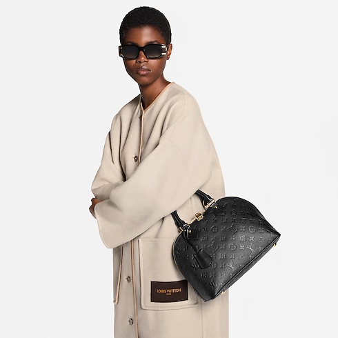 Alma PM Monogram Empreinte Leather in Bags and Small Leather Goods's Women Bags LV Icons collections by Louis Vuitton (Product zoom)