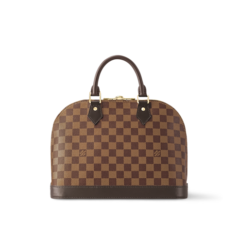 Alma PM Damier Ebene Canvas in Women's Handbags Handbags collections by Louis Vuitton (Product zoom)