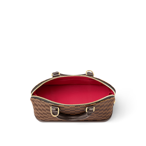 Alma PM Damier Ebene Canvas in Women's Handbags Handbags collections by Louis Vuitton (Product zoom)
