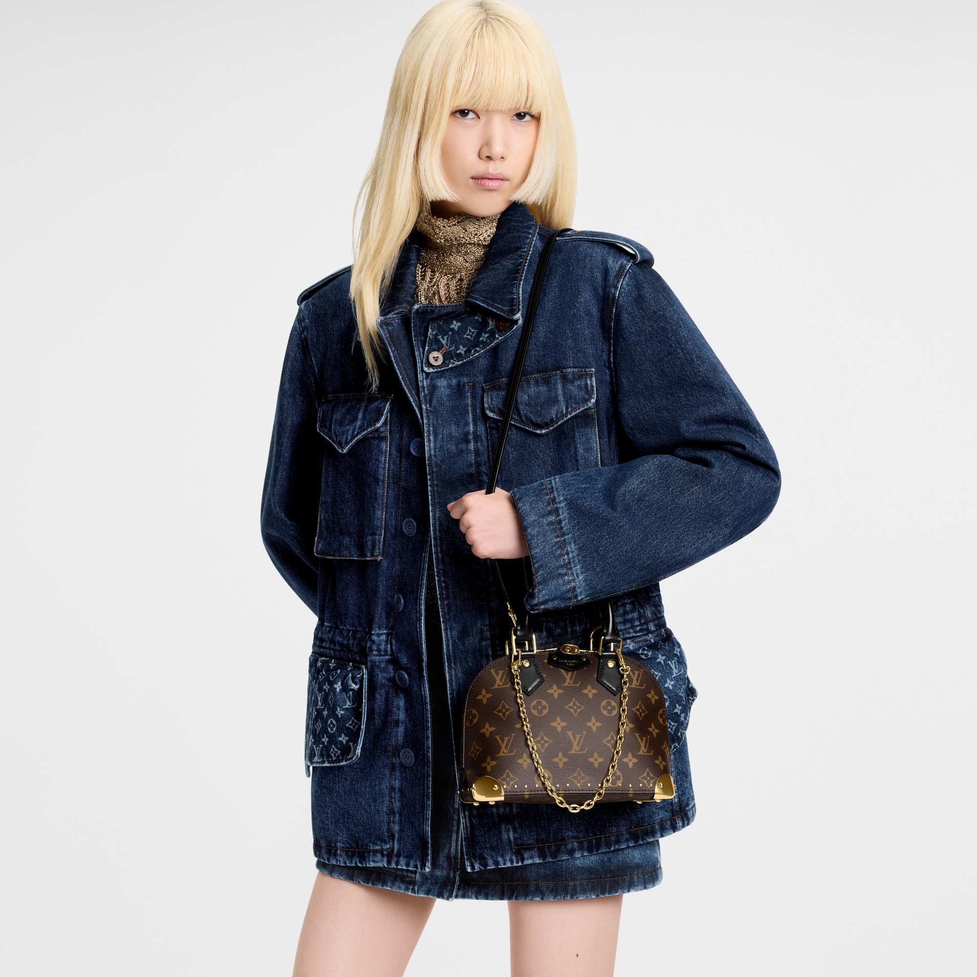 Alma Trunk BB Monogram Canvas in Bags and Small Leather Goods