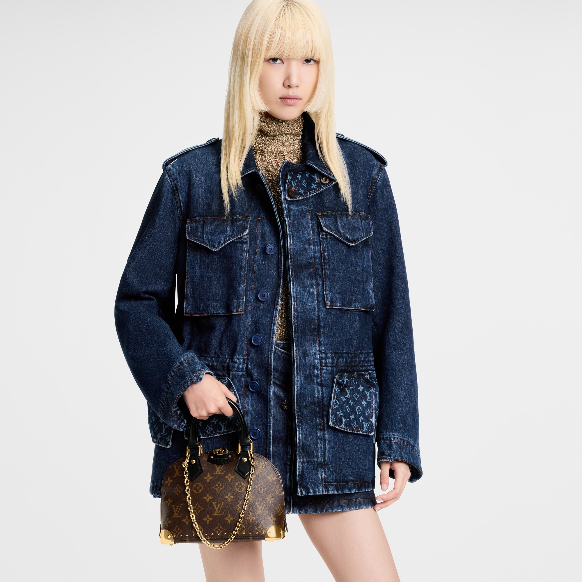 Alma Trunk BB Monogram Canvas in Bags and Small Leather Goods